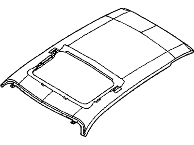 Mopar 5027898AB REINFMNT-SUNROOF Opening