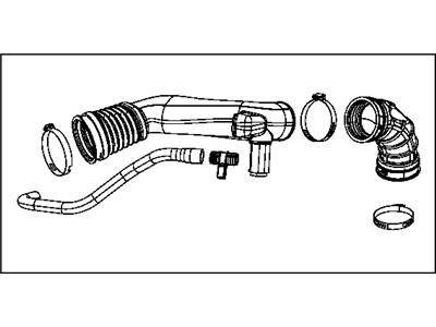 Chrysler 300 Air Duct - 68137236AA