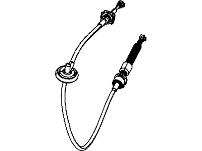 Mopar 52060462AG Transmission Case Shift Control Cable