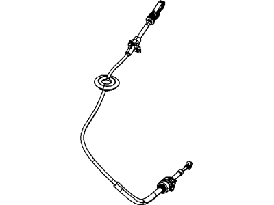 Jeep Wrangler Shift Cable - 68067439AA