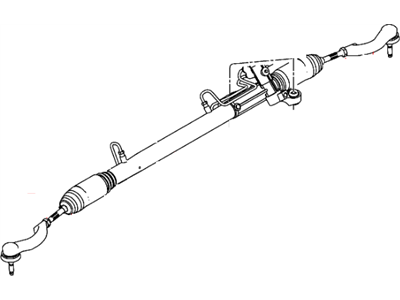 Chrysler Rack And Pinion - 5272822AF