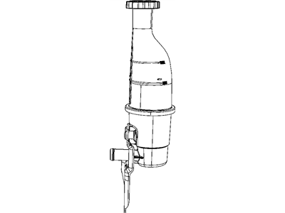 Mopar 5273593AB Reservoir-Power Steering Pump