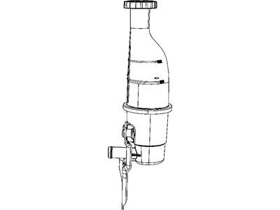 Chrysler PT Cruiser Power Steering Reservoir - 5273593AB