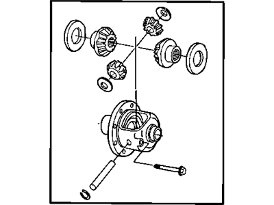 2011 Ram 3500 Differential - 68053666AA