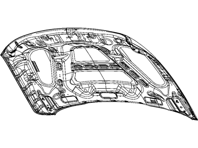 Ram 4500 Hood - 55372244AC