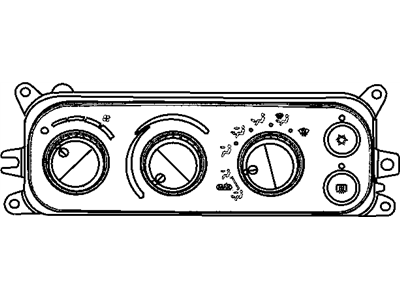 2002 Dodge Ram 1500 A/C Switch - 55056246AC