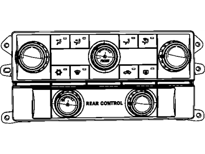 Mopar 55111892AD Air Conditioner And Heater Control