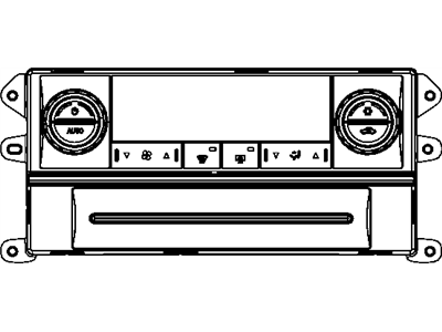 Mopar 55111893AB Air Conditioner And Heater Control