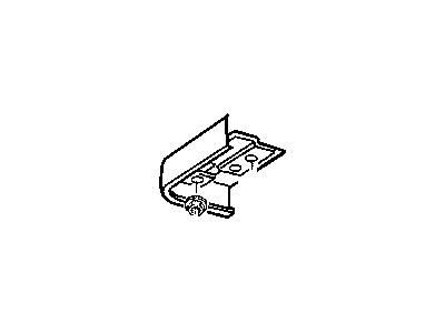 Mopar 5086043AA End Cap-Running Board