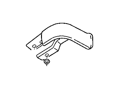 Mopar 5086044AA End Cap-Running Board