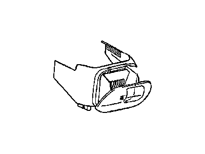 Mopar 4678320 Box Bin Instrument Panel F