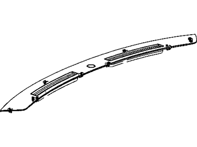 Mopar UZ96XDVAA Grille-DEFROSTER