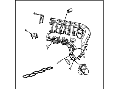 Mopar 4591863AL Plenum-Intake Manifold