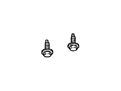 Mopar 6507342AA Screw-HEXAGON FLANGE Head Tapping