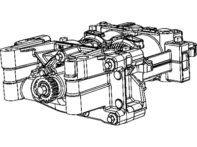 Mopar 68127987AA Shaft Pkg-Balance With Oil Pump