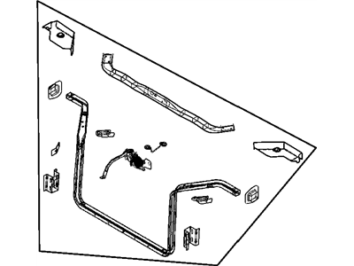 Mopar 5103397AD CROSSMEMBER-Radiator