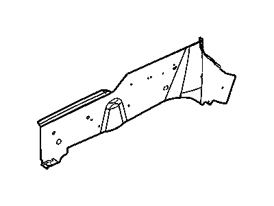 Mopar 4719542AB REINFMNT-Front Side Rail