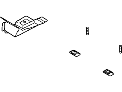 Mopar 5054075AB Brace-Dash Panel To Cradle