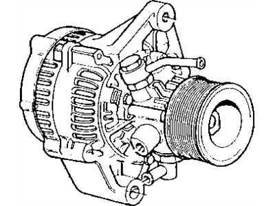 Mopar 4864441 ALTERNATR-W/VACUUM Pump