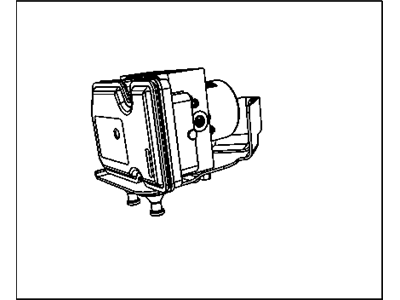 2012 Dodge Durango ABS Control Module - 68085397AA