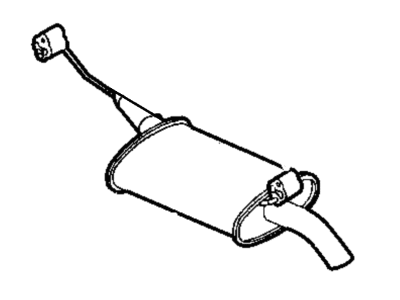 1998 Dodge Intrepid Exhaust Pipe - E0021362