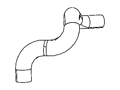 2008 Chrysler Pacifica Crankcase Breather Hose - 4892169AB