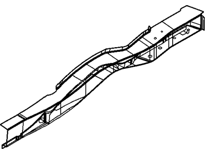 Mopar 5054385AC Pan-Rear Floor