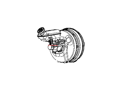 2012 Chrysler Town & Country Brake Line - 5154227AB