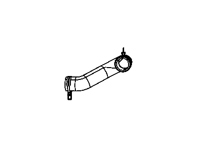 Mopar 55056945AE Hose-Radiator Inlet