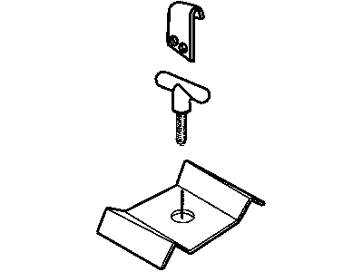 Mopar 5018825AA Hardware-Bike Carrier