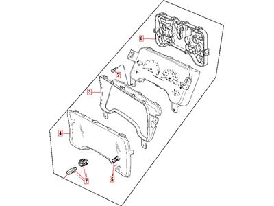 Mopar 56010679AE Cluster