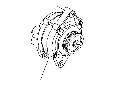 2003 Dodge Neon Alternator - R4794222AD