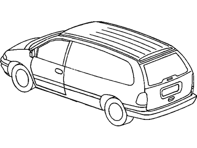 Mopar 4717237 Molding-Door Window Opening