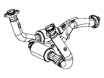 Mopar 68025212AA Converter-Exhaust