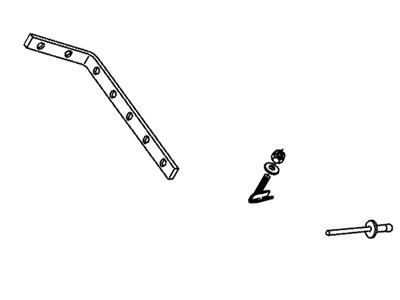 Mopar 5018124AA Hardware-Storage Exterior