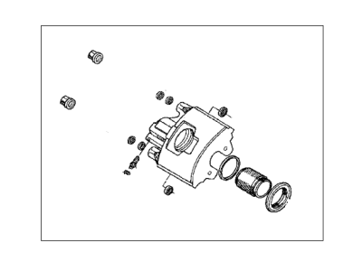 1997 Dodge Ram 1500 Brake Caliper - R4746366