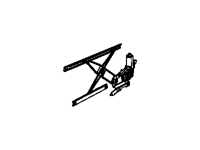 Dodge Durango Window Regulator - 55277229AB