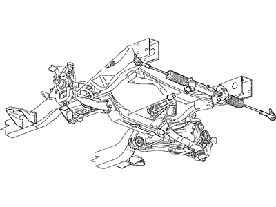 Mopar 52106710AA Tie Rod-Steering