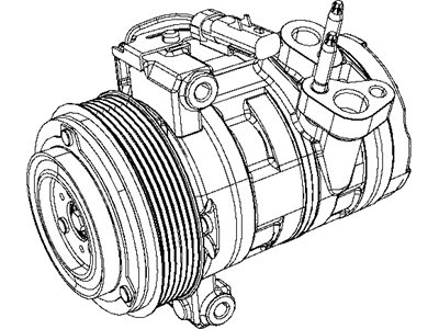 Dodge Nitro A/C Compressor - 55111401AC