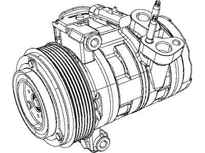 Mopar 55111401AC COMPRES0R-Air Conditioning