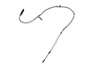 2020 Ram 3500 Parking Brake Cable - 68364525AD