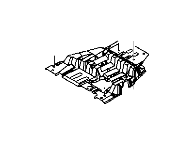 Mopar 52021833AA Shield-Front