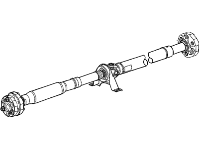 Mopar 4593681AD Rear Drive Shaft