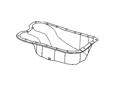 Jeep Compass Oil Pan - 4884665AD