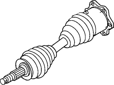 Mopar 4883327 Boot Pkg-Half Shaft