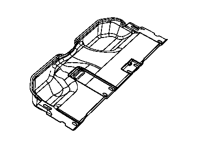 Mopar 68245835AB SILENCER-Floor Pan