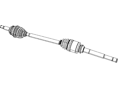 Mopar 53010356AD Axle Half Shaft