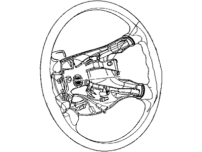 1999 Chrysler Sebring Steering Wheel - QY08LAZAC