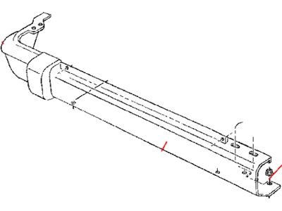 Mopar 5DY00DX8AB Cap End-Bumper