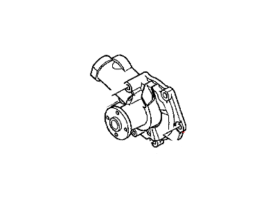 Chrysler Sebring Water Pump - 1300A011